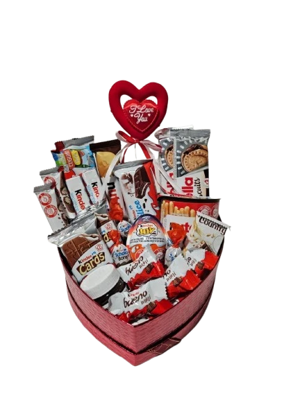 מארז לב אדום - M