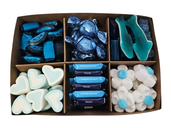 מתוק חמוץ - כחול תכלת