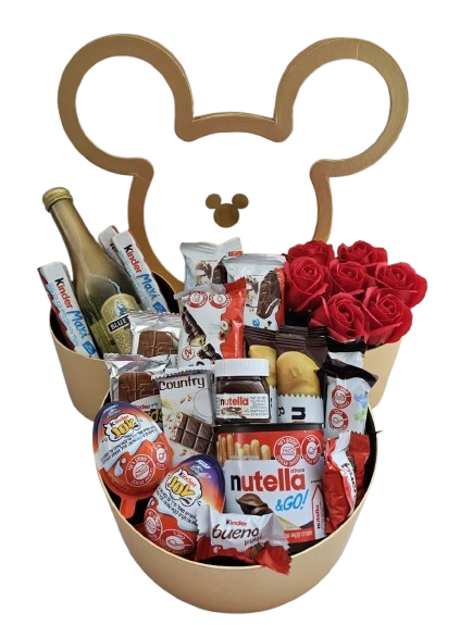 מארז מיקי מאוס זהב