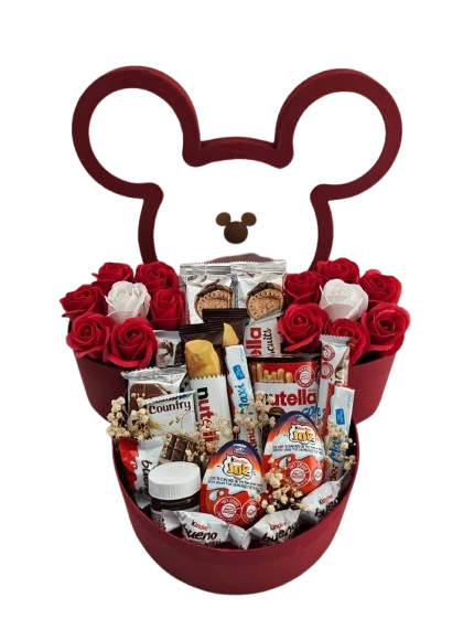 מארז מיקי מאוס בורדו